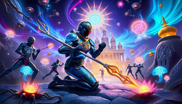 Rakshak Protocol: Celestial Guardians - Jabali AI Poster