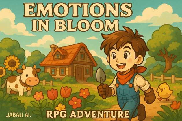 Emotions in Bloom - Jabali AI Poster