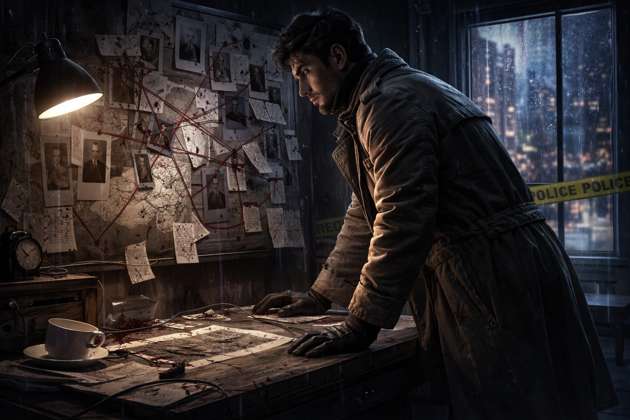 CrimeMind: Murder Mystery Files - Jabali AI Poster