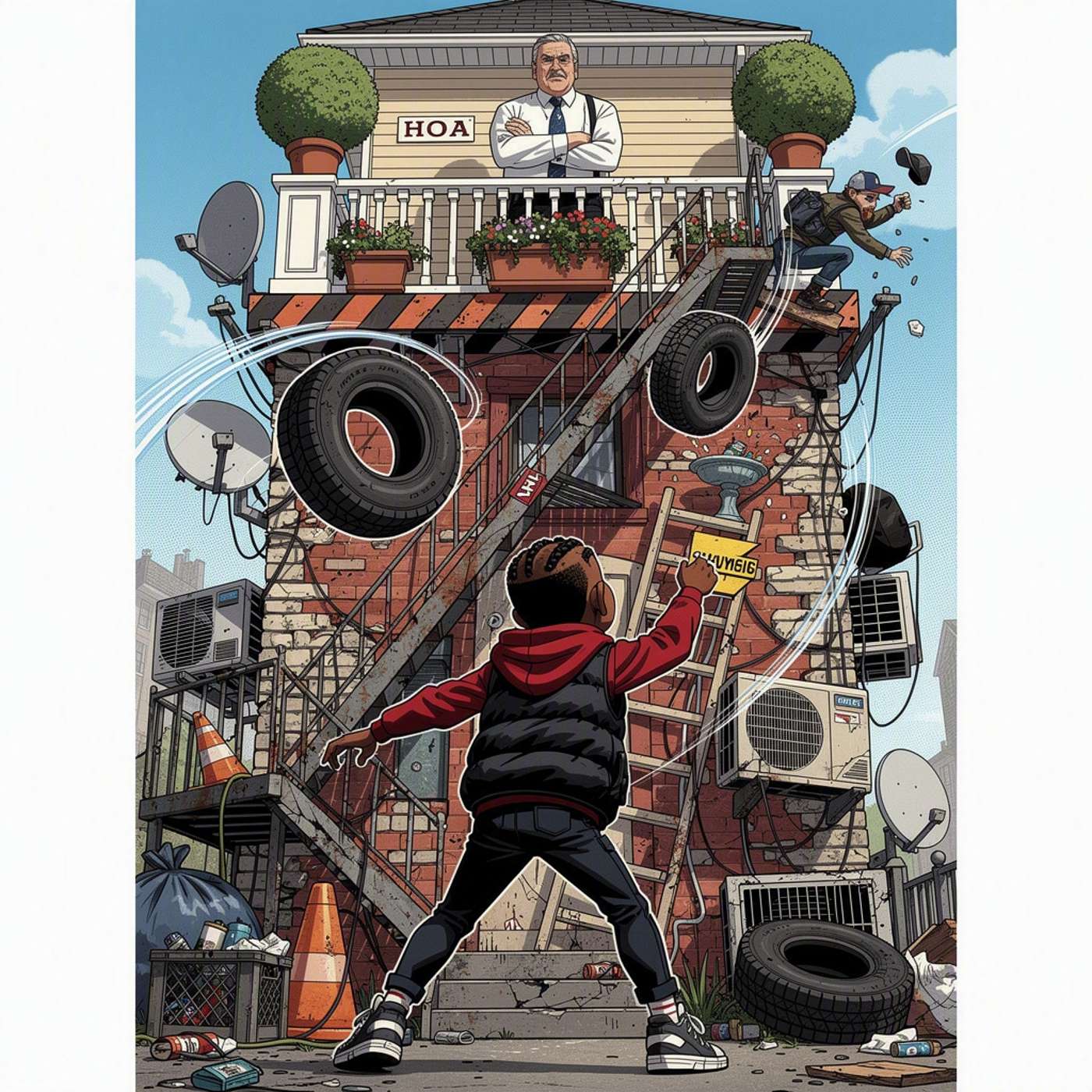 Tire Up Ruckus game artwork