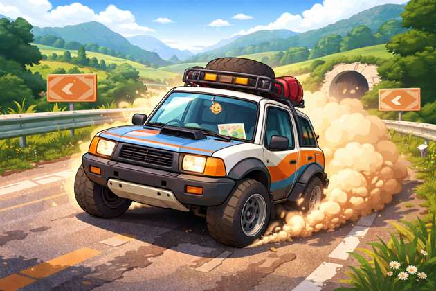 Drift Rush - Jabali AI Poster