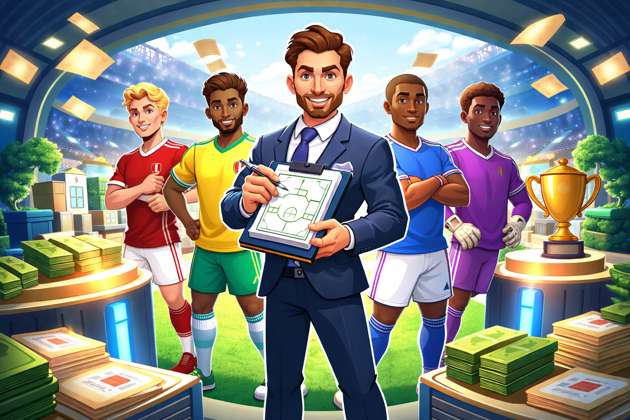 Football Manager Star Transfer - Jabali AI Poster