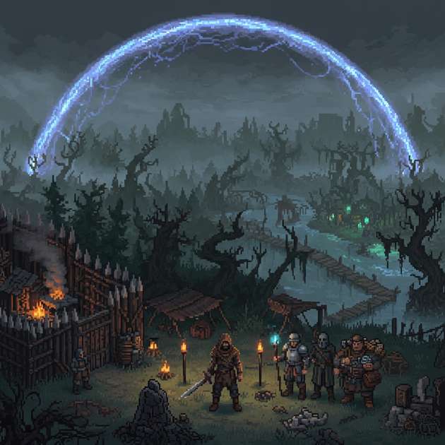 Gothic 2D: Barrierfall - Jabali AI Poster