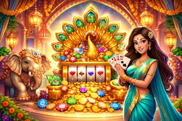 Indian Casino Rush - Jabali AI Poster
