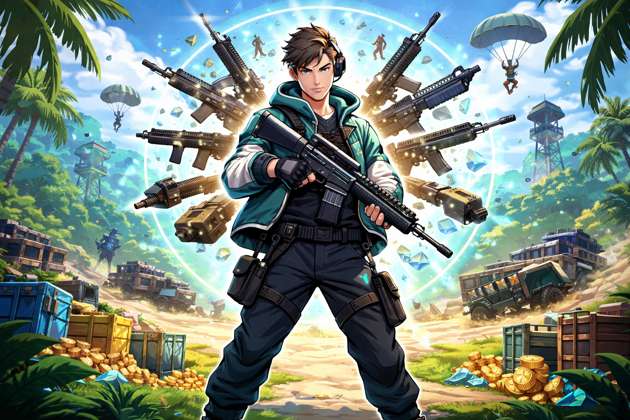 GunTok World Royale - Jabali AI Poster