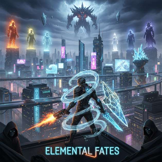 Elemental City Unbound - Jabali AI Poster