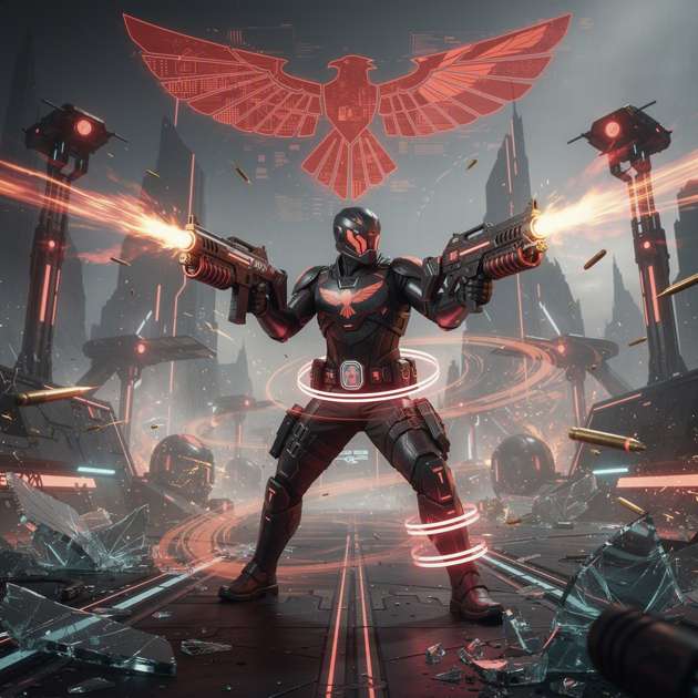 FalconFire Double Damage Rush - Jabali AI Poster