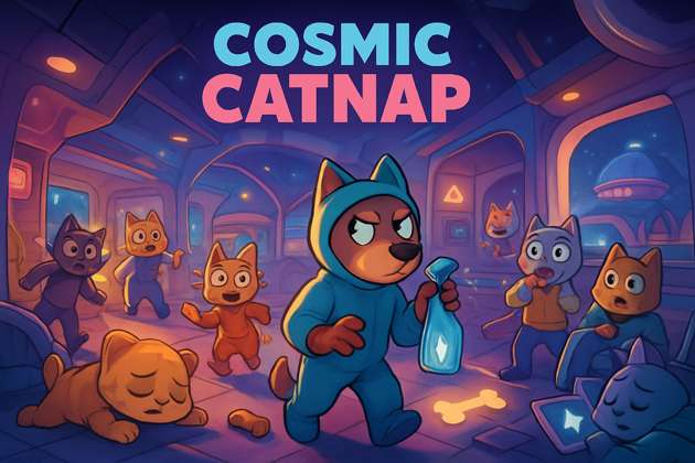 Cosmic Catnap - Jabali AI Poster