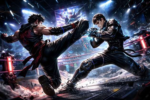 Iron Clash - Jabali AI Poster