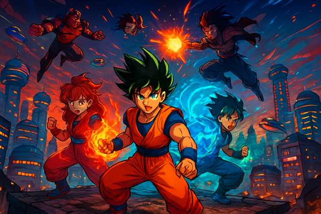 Dragon Ball: City Unleashed - Jabali AI Poster