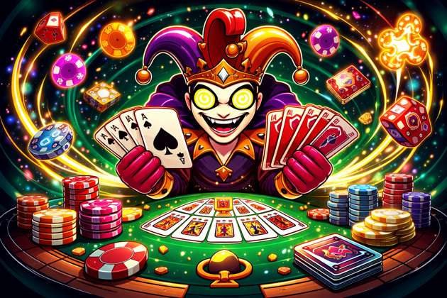 Joker's Royal Flush - Jabali AI Poster