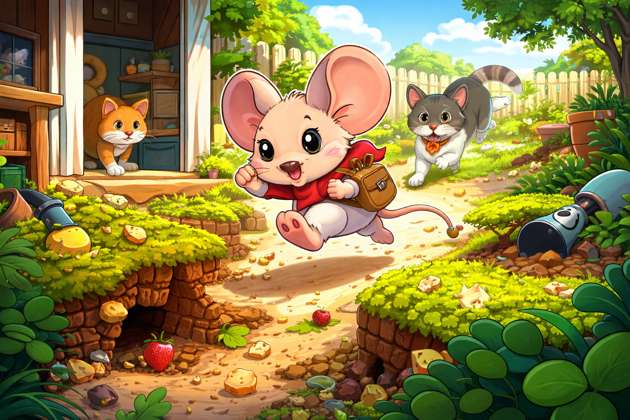 Whisker Burrow Quest - Jabali AI Poster