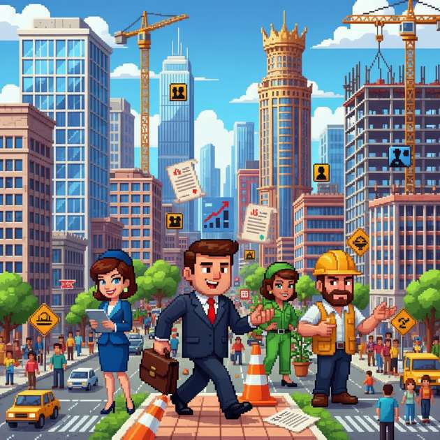 AMLAKTO: City Tycoon - Jabali AI Poster