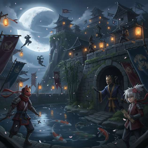 Shadow Fortress Trivia - Jabali AI Poster