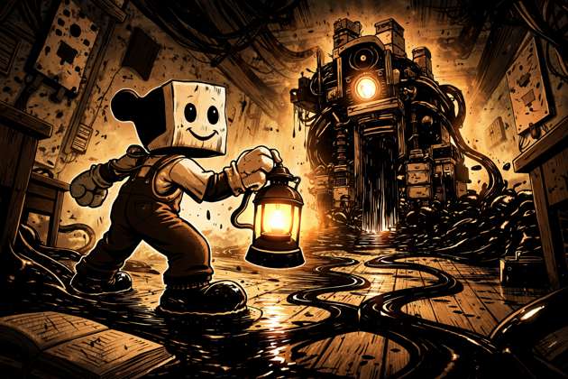 Bendy and the Student Ink - Jabali AI Poster