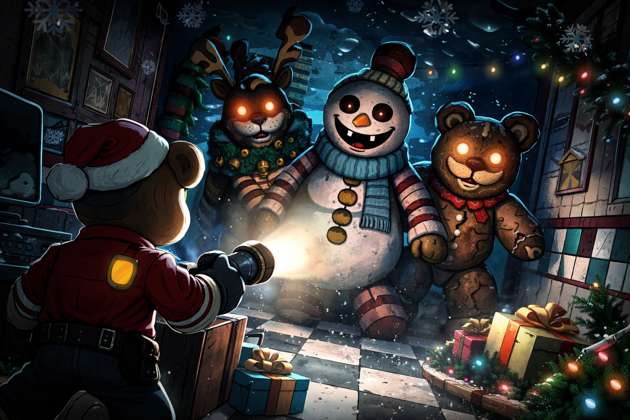 Advent at Freddy's 2 - Jabali AI Poster