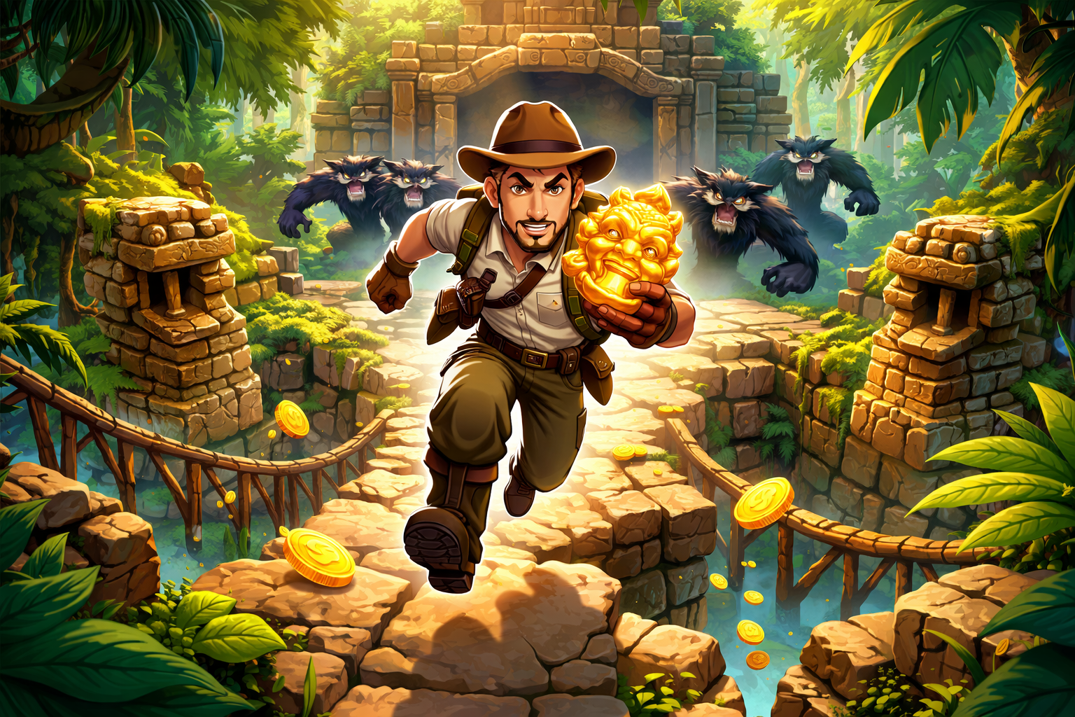 Temple Run Jungle Escape - Instant game by Jabali AI