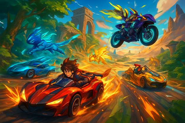 Beast Circuit: Wild Racers - Jabali AI Poster