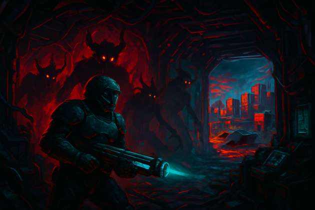 Mars Facility Inferno - Jabali AI Poster