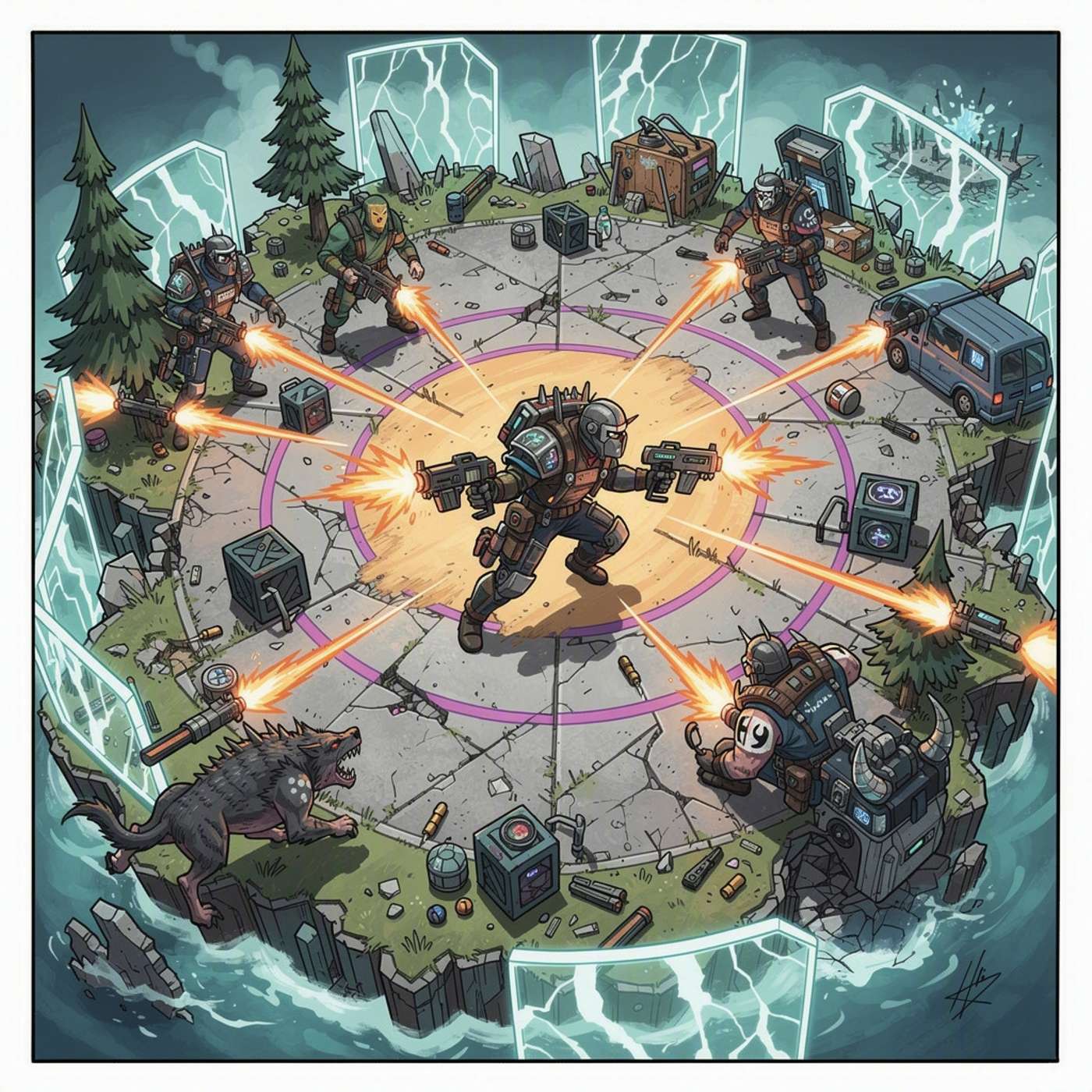 StormDrop Royale game artwork
