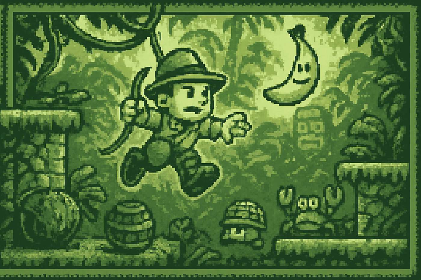Lost Jungle Isle game artwork