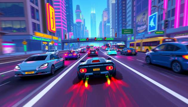 City Dodge Rush - Jabali AI Poster