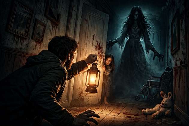 Haunted Dad Rescue - Jabali AI Poster