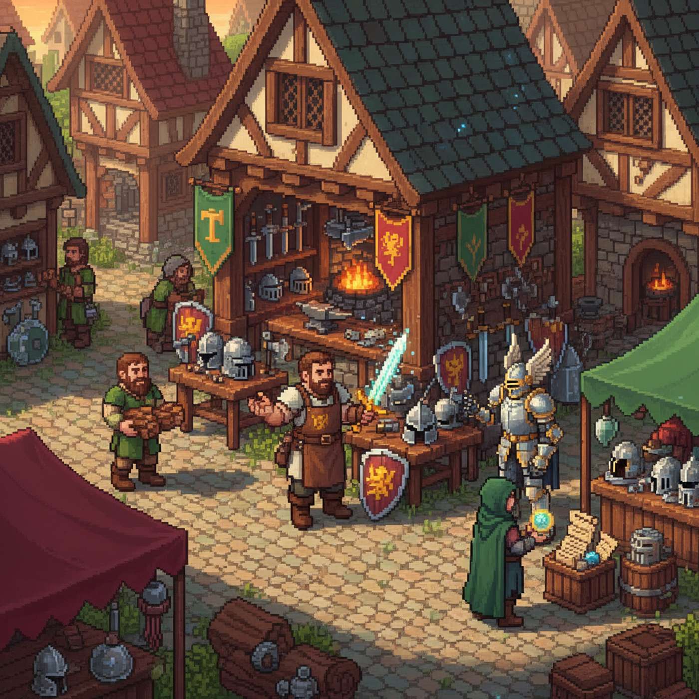 Forge & Fortune game artwork