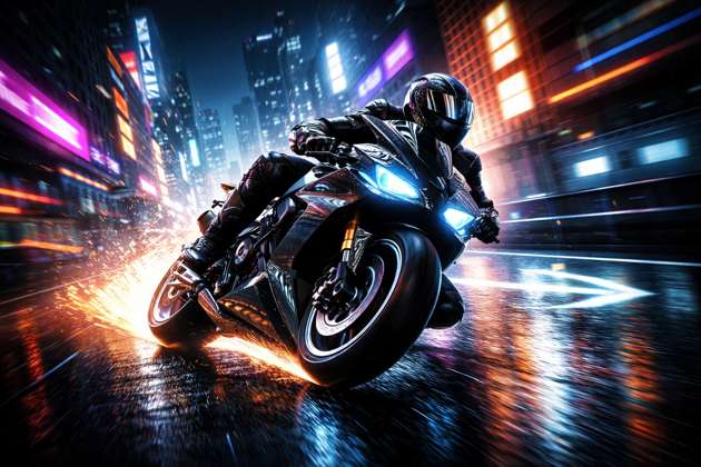 Moto Mayhem - Jabali AI Poster