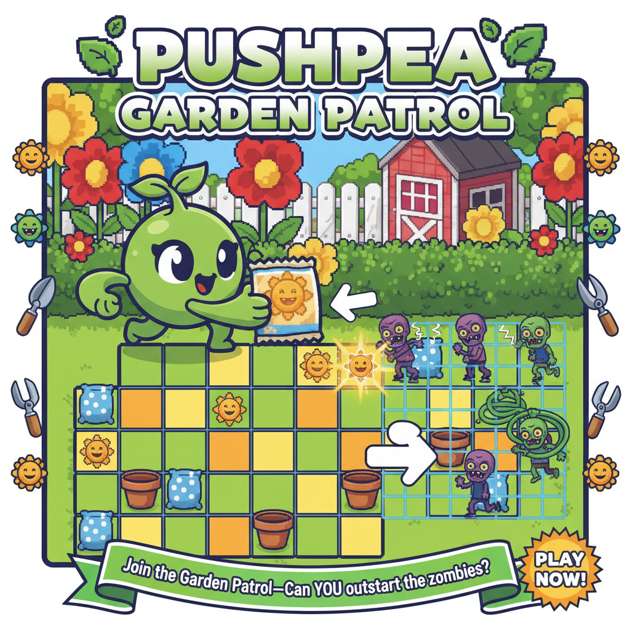 Pushpea Garden Patrol - Jabali AI Poster