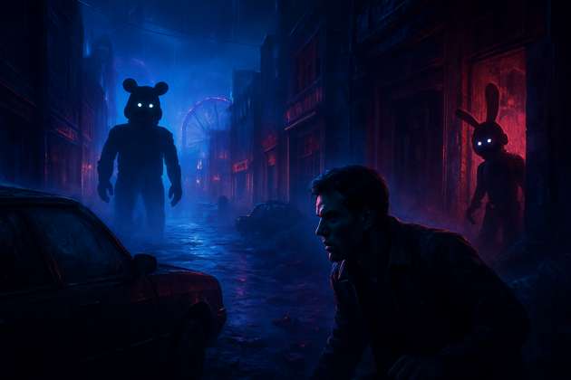 Five Nights at Freddy's: Urban Hunt - Jabali AI Poster
