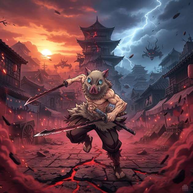 Demon Slayer: Rage of the Beast - 3D Open World by Jabali AI