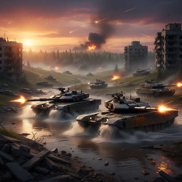 Iron Battlefield - Jabali AI Poster