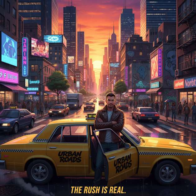 City Fare Hustle - Jabali AI Poster