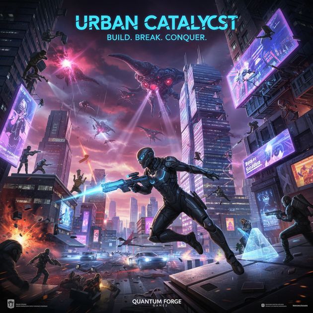 City Forge Uprising - Jabali AI Poster