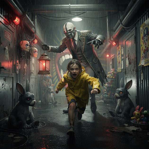 Stalked in the Static - Jabali AI Poster