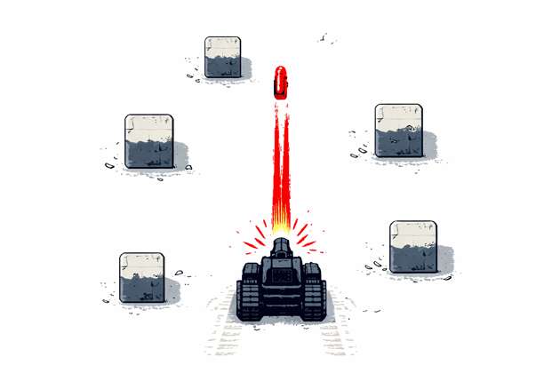 Tank Blast Run - Jabali AI Poster
