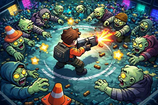 Zombie Blitz - Jabali AI Poster