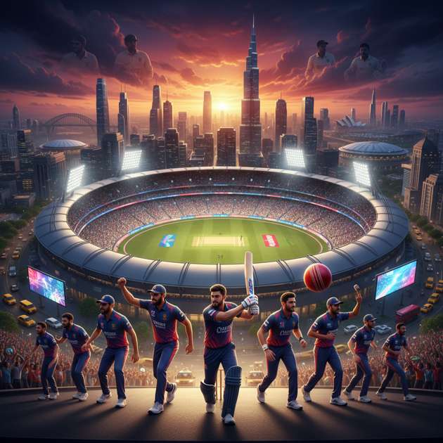 Cricket World Cup 25 - Jabali AI Poster