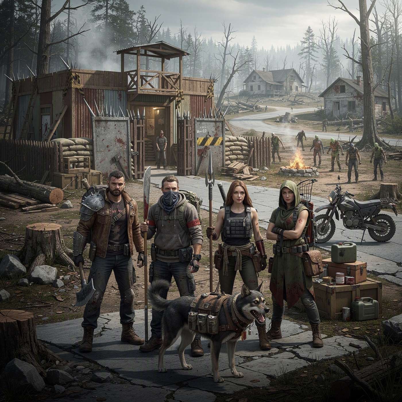 Zombie Craft Survival game artwork