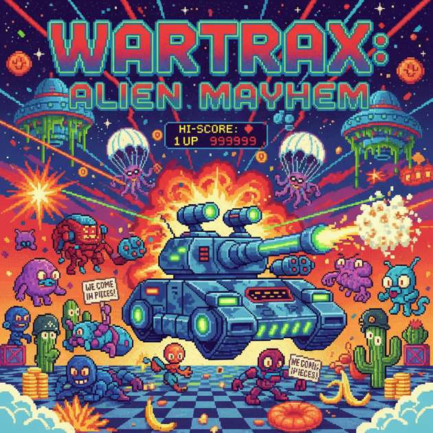 Wartrax: Alien Mayhem - Jabali AI Poster
