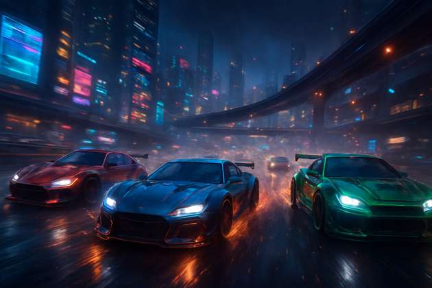 Nitro Clash: Urban Overdrive - Jabali AI Poster