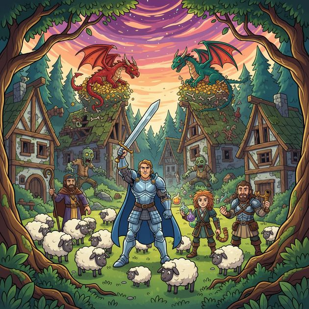 Apocalypse Pastures - Jabali AI Poster