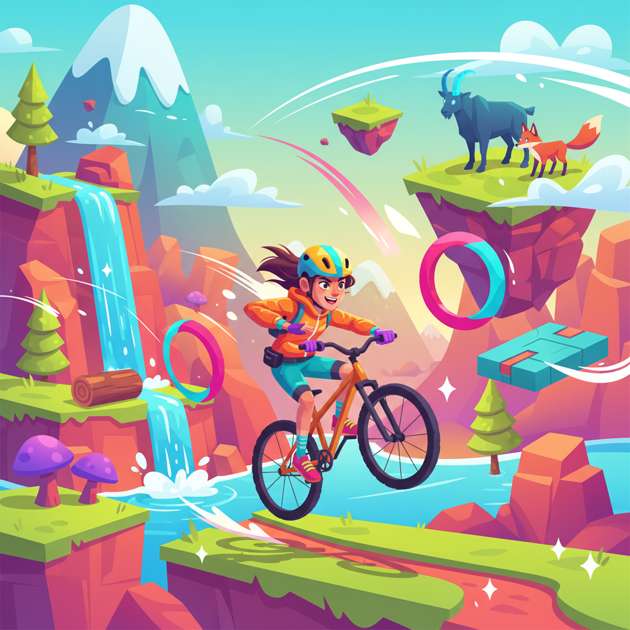 Pedal Peak Rally - Jabali AI Poster