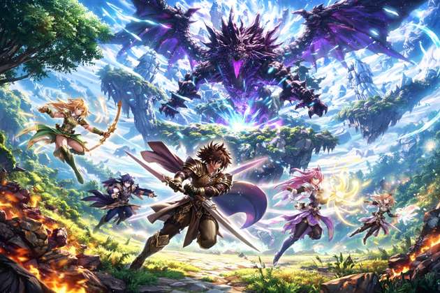 Dragon Veil: Awakening - Jabali AI Poster