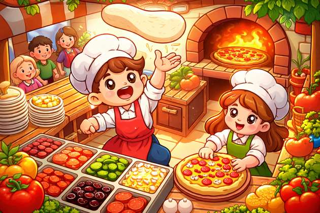 Pizza Rush Kitchen - Jabali AI Poster