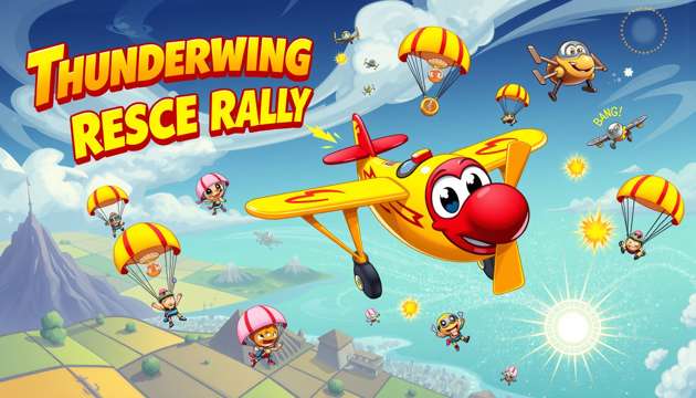 Thunderwing Rescue Rally - Jabali AI Poster