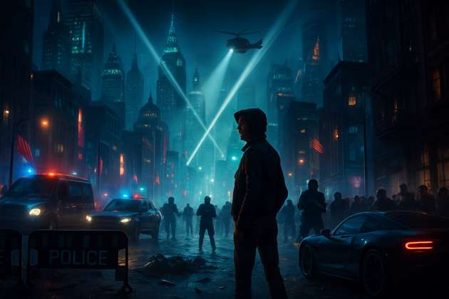 Lockdown City - Jabali AI Poster