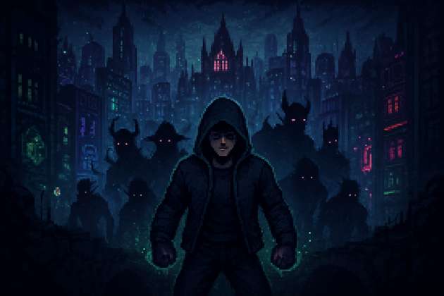 Neon Ascendancy - Jabali AI Poster