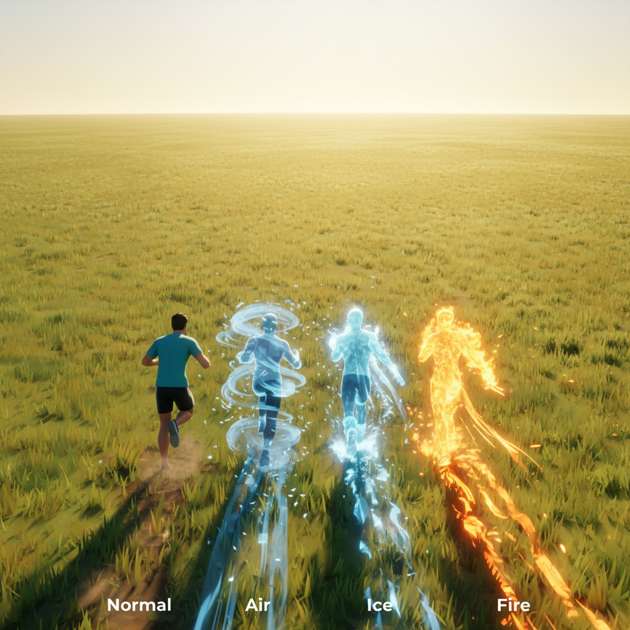 Elemental Motion - 3D Open World by Jabali AI